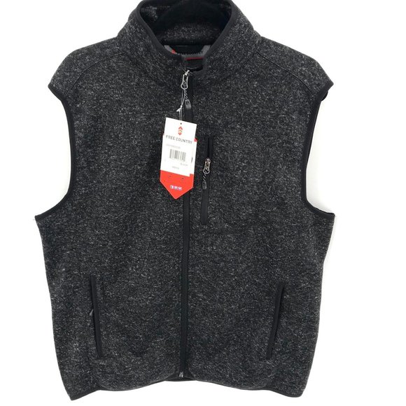 Free Country Other - NWT Free Country Men’s Fleece Vest L